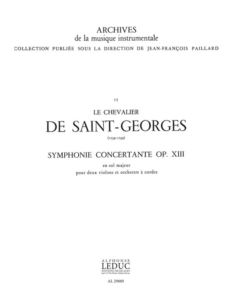 Symphonie concertante in G major